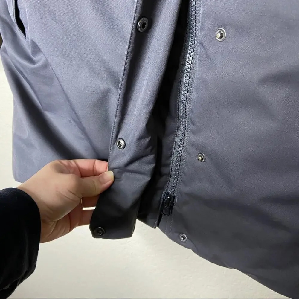 The North Face Goose Down Gray Parka Coat XS - Picture 9 of 10